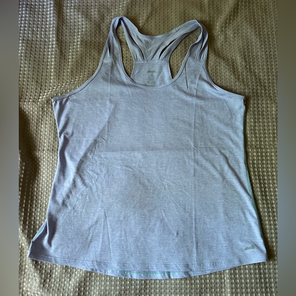 🍉Avia lavender heathered  Tank Top for Everyday Comfort XL EUC lightweight